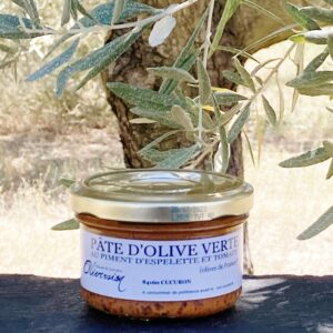 Pâte d'olives vertes