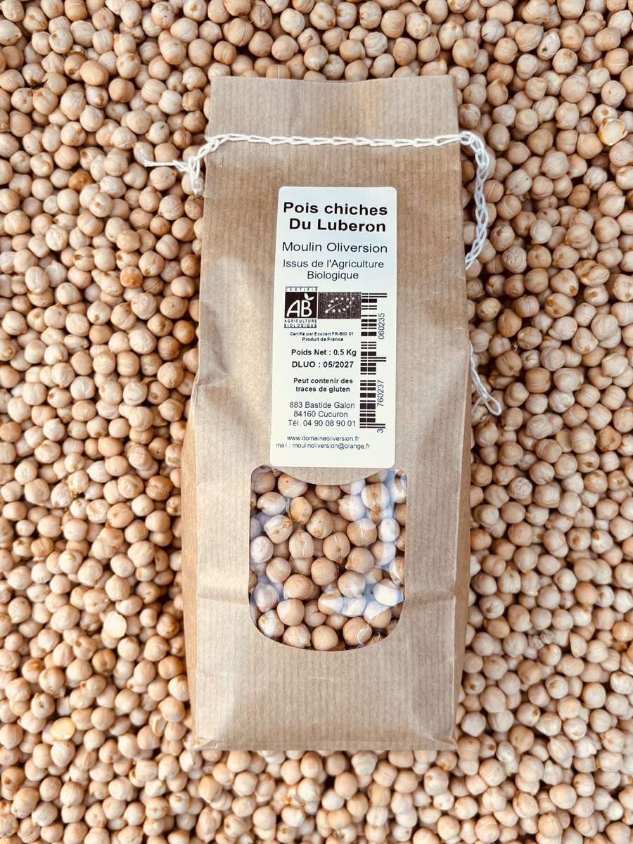 Pois chiche bio du Luberon 500 g